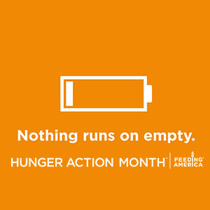 food bank events, food bank colorado springs, hunger action month, wear orange, advocate, raise awareness