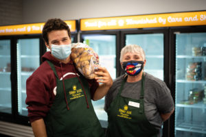 Sunny Side Market Volunteers Max and Terry
